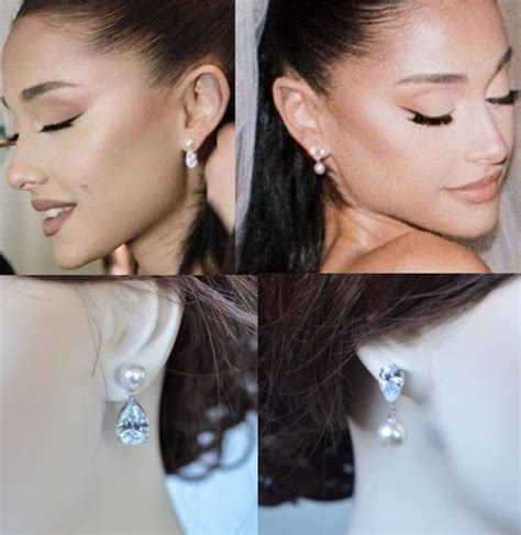 ariana grande chanel earrings|Ariana Grande earrings for women.